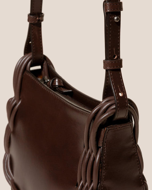 Hereu Crossbody Bags PINAR - Braided Detail Crossbody Bag - Women/Men