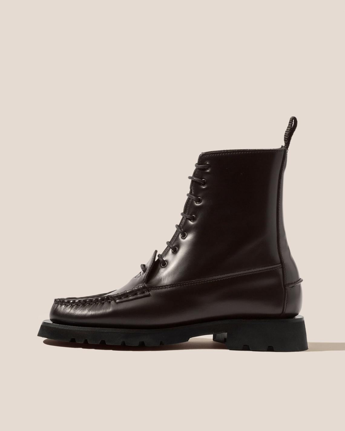 Hereu Boots CORDO - Tread Sole Lace-Up Loafer Boot - Men