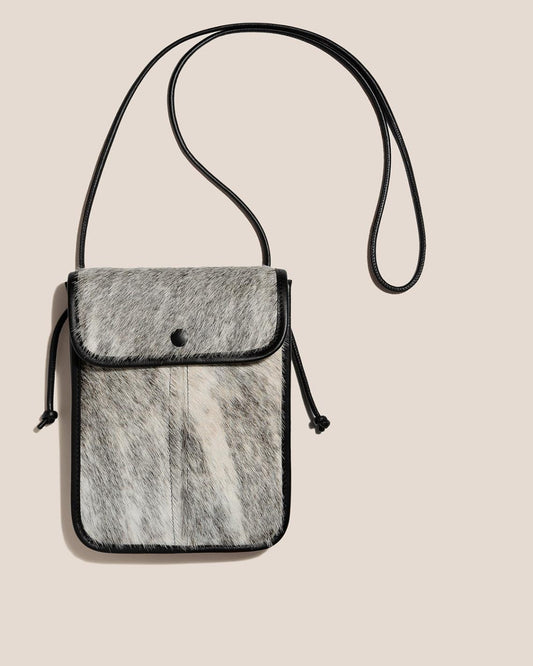 Hereu Crossbody Bags TERRA CALF HAIR - Square-Flat Crossbody Bag - Women/Men