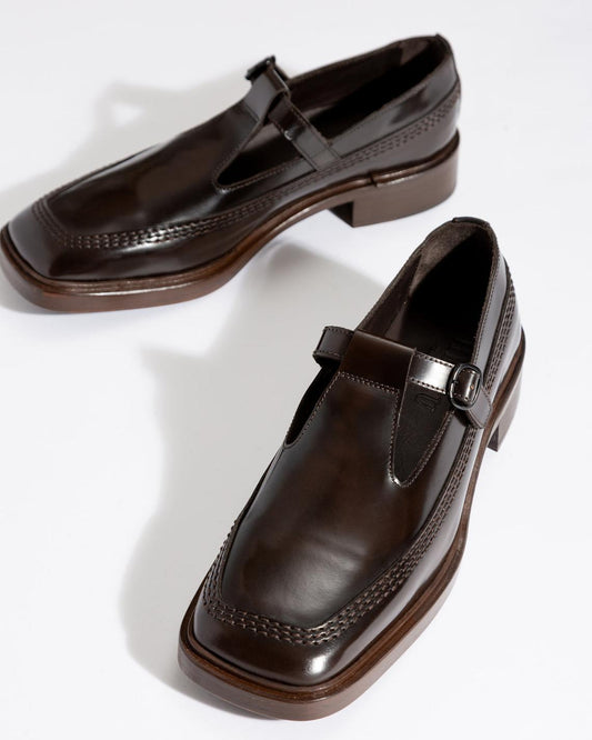 Hereu Loafers LLUISA POLISHED - T-bar Loafer - Women