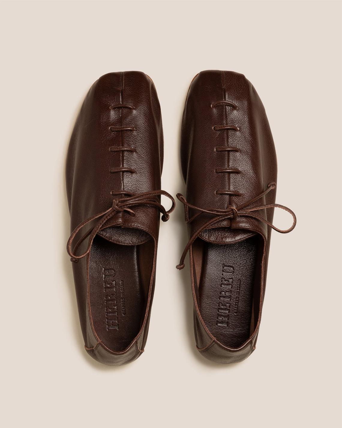 Hereu Soft Shoes PLEGADA SHINY - Deconstructed Lace-up Shoe - Men