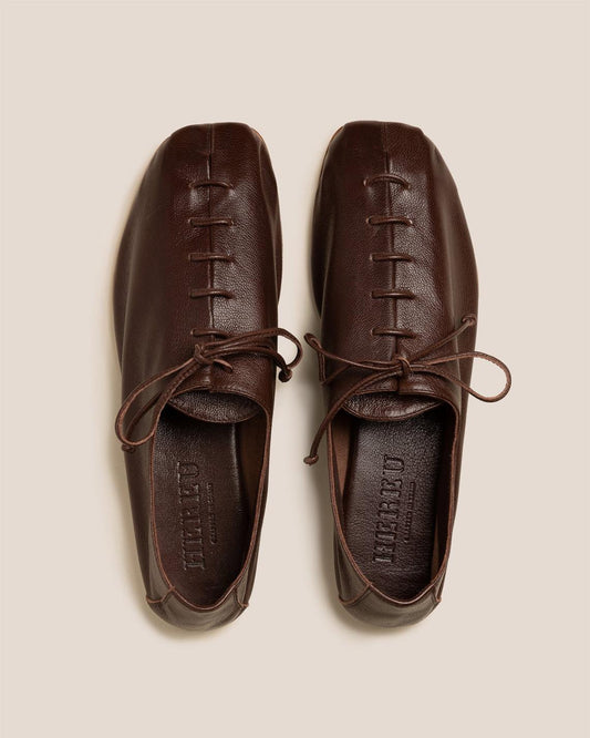 Hereu Soft Shoes PLEGADA SHINY - Deconstructed Lace-up Shoe - Men