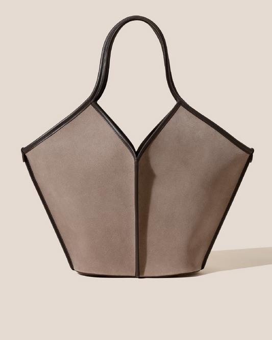 Hereu Tote Bags CALELLA SUEDE - Calf Suede Tote Bag - Men/Women